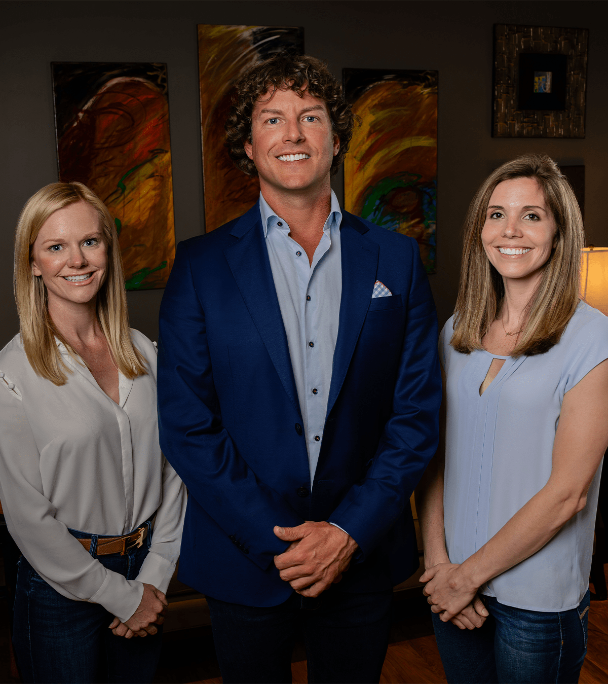 dr. gatkins, dr. densmore, and dr. greene headshot